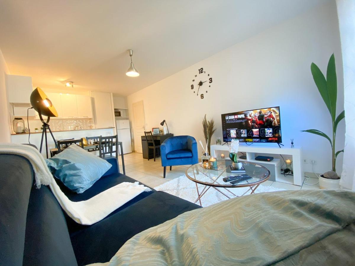 Blue Pearl - Parking - Gare Rer A 5 Min Apartment Corbeil-Essonnes Exterior photo