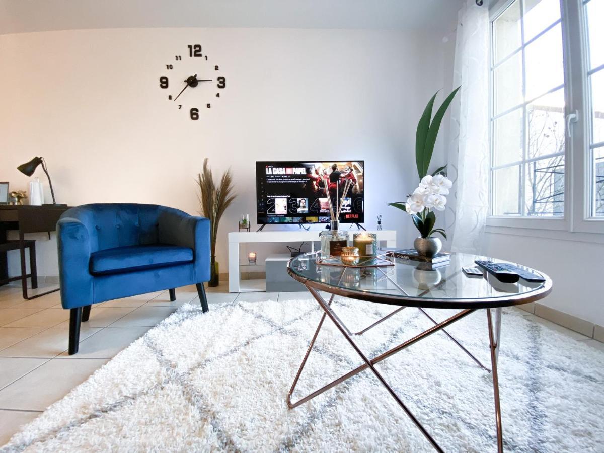 Blue Pearl - Parking - Gare Rer A 5 Min Apartment Corbeil-Essonnes Exterior photo